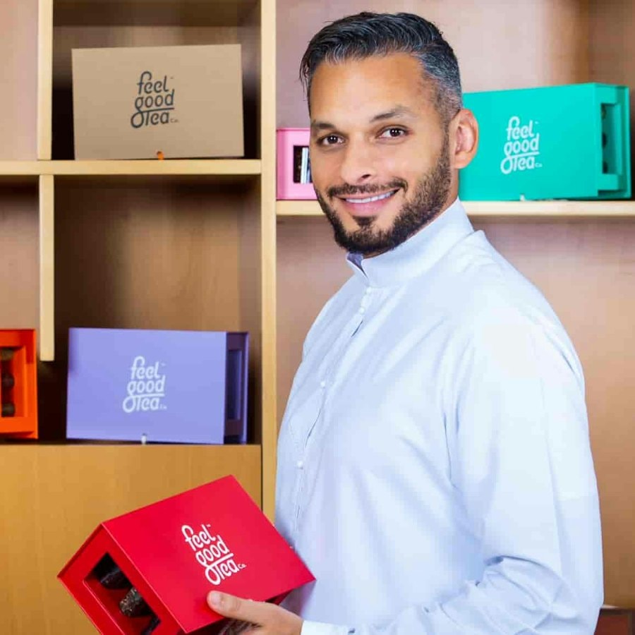 Feel Good Tea Co. identity