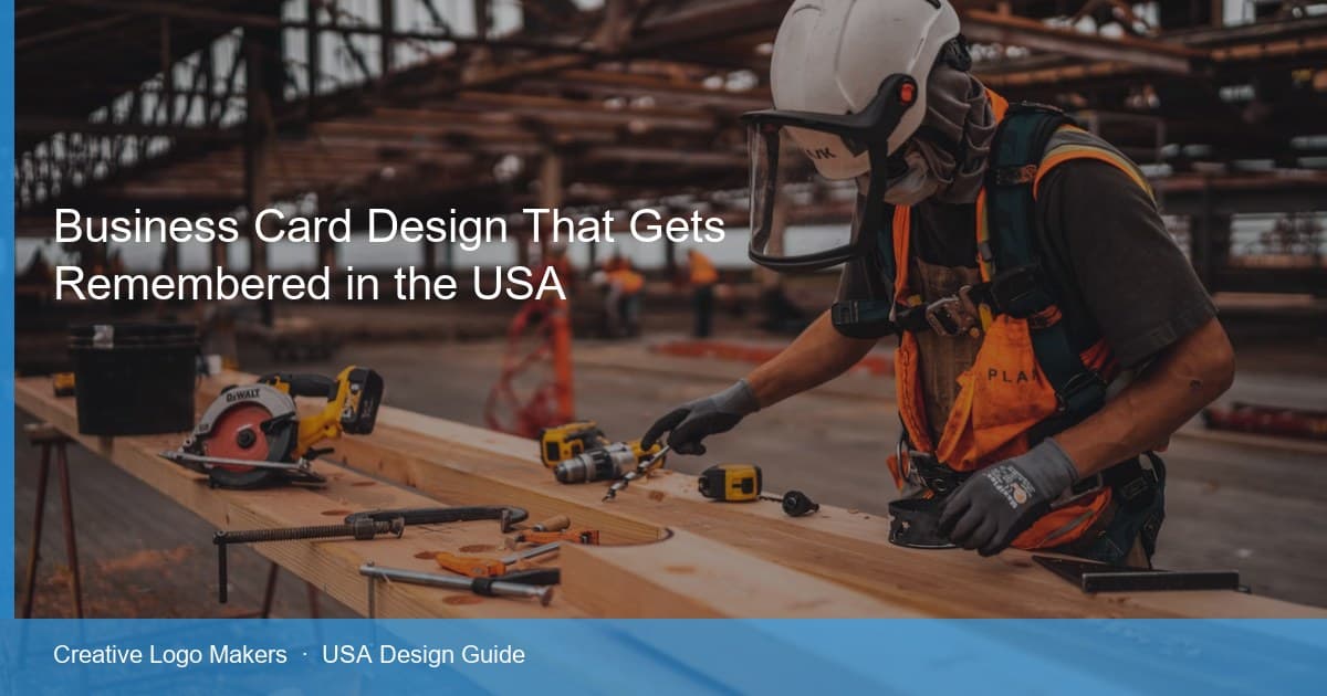 Business Card Design That Gets Remembered in the USA — USA design guide cover image