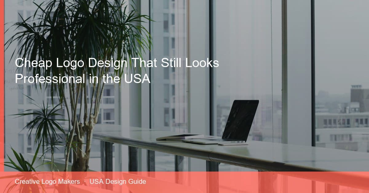 Cheap Logo Design That Still Looks Professional in the USA — USA design guide cover image