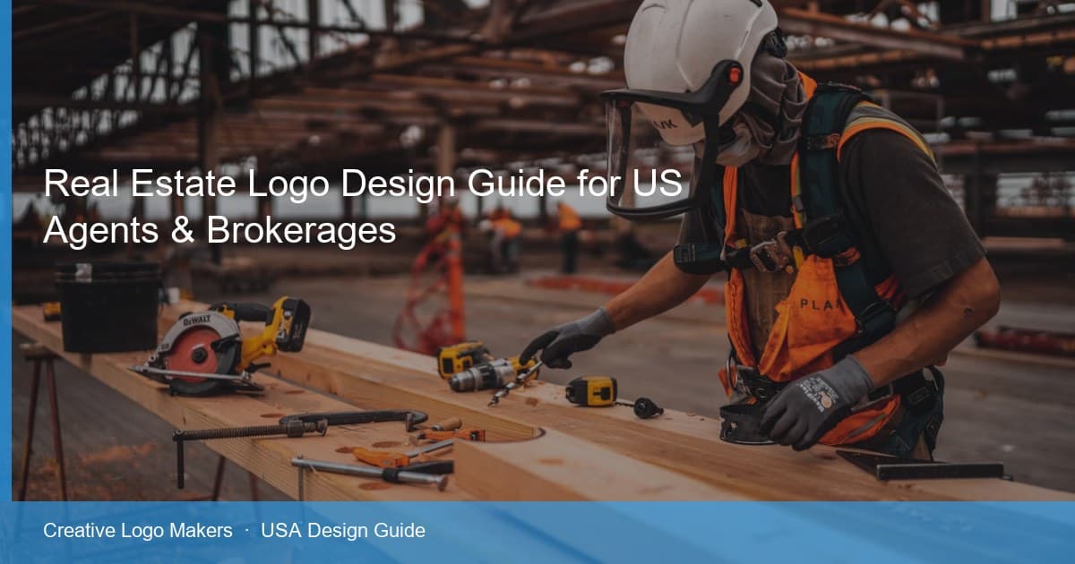 Real Estate Logo Design Guide for US Agents & Brokerages — USA design guide cover image