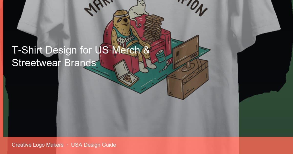 T-Shirt Design for US Merch & Streetwear Brands — USA design guide cover image